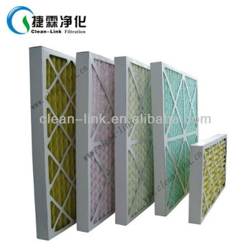 Pleated Cardboard Frame Air Conditioner Filter